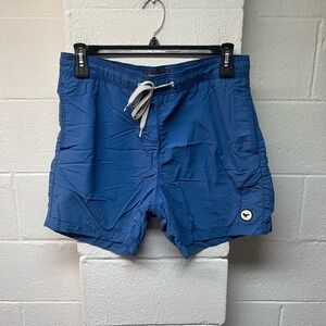 Modern Amusement Blue Mesh Lined Shorts